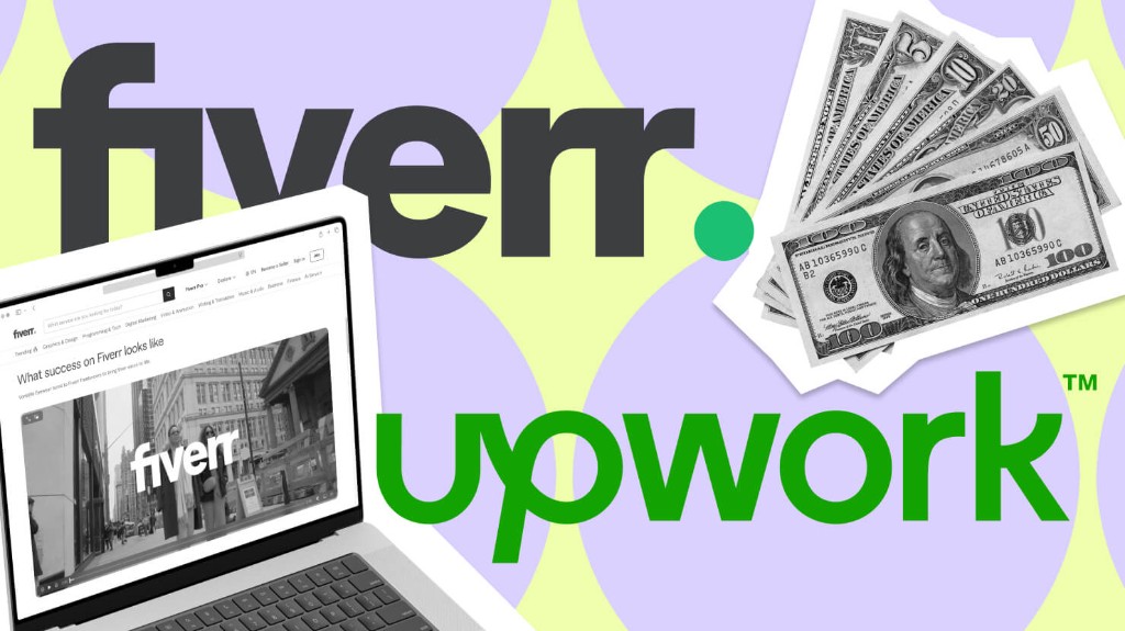 فریلنس — Fiverr, Upwork
